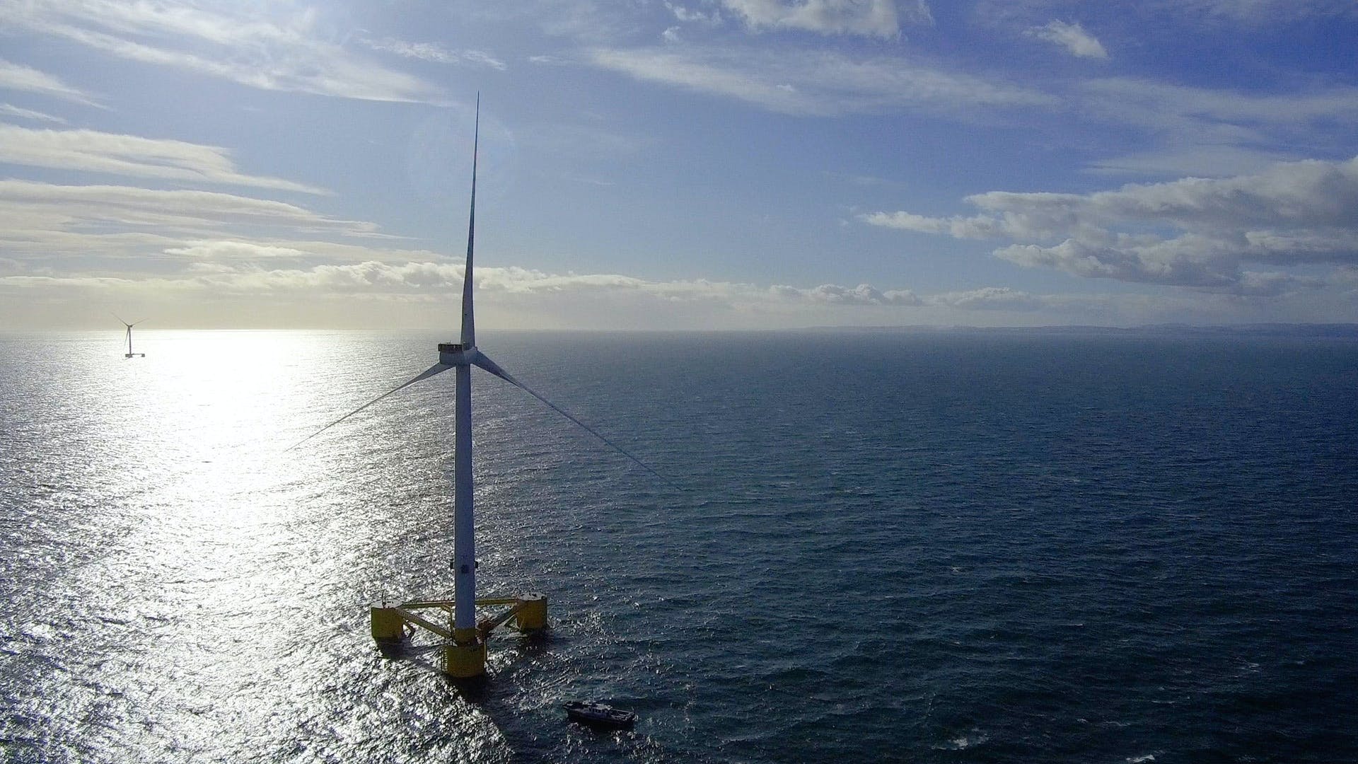 Kincardine floating wind project - image Principle Power